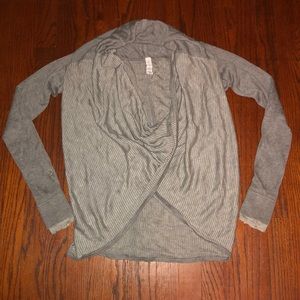 Lululemon wrap sweater.